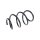 Suspension Spring Front Axle Coil Spring TRISCAN for MB A-CLASS and others
