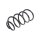 Suspension Spring Front Axle Coil Spring TRISCAN for MINI COUNTRYMAN