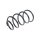 Suspension Spring front axle coil spring TRISCAN for e.g. MINI CLUBMAN