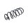 Suspension Spring front axle coil spring TRISCAN for e.g. OPEL MOKKA