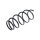 Suspension Spring Front Axle Coil Spring TRISCAN for TOYOTA YARIS