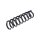 Suspension Spring Rear Axle Coil Spring TRISCAN suitable for BMW 3 Series