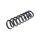 Suspension Spring Rear Axle Coil Spring TRISCAN for BMW 3 Series and others