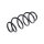 Suspension Spring Rear Axle Coil Spring TRISCAN for TOYOTA AURIS