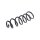 Suspension Spring Rear Axle Coil Spring TRISCAN for DACIA SANDERO