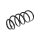 Suspension Spring Front Axle Coil Spring TRISCAN for CITROËN JUMPY and others