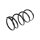 Suspension Spring Front Axle Coil Spring TRISCAN for e.g. MITSUBISHI OUTLANDER