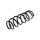 Suspension Spring Rear Axle Coil Spring TRISCAN for CITROËN BERLINGO and others