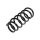 Suspension Spring Rear Axle Coil Spring TRISCAN for NISSAN PRIMERA and others