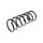 Suspension Spring Rear Axle Coil Spring TRISCAN for VOLVO S80