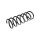 Suspension Spring Rear Axle Coil Spring TRISCAN for VOLVO V70