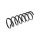 Suspension Spring Rear Axle Coil Spring TRISCAN for VOLVO V70