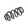 Suspension Spring Rear Axle Coil Spring TRISCAN suitable for AUDI A4