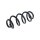 Suspension Spring rear axle coil spring TRISCAN for e.g. AUDI A4