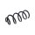 Suspension Spring Front Axle Coil Spring TRISCAN for AUDI A4 and others