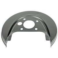 Spray Plate Brake Disc rear left sheet steel METZGER for...