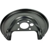 Spray Plate Brake Disc rear left sheet steel METZGER for...