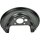 Spray Plate Brake Disc rear left sheet steel METZGER for e.g. VW BORA