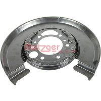 Splash plate brake disc rear left METZGER for MERCEDES SPRINTER 3-t bus