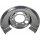 Spray Plate Brake Disc rear right sheet steel METZGER for e.g. MB SPRINTER