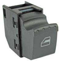 Power Window Switch 4-pin black METZGER for e.g. SKODA FABIA
