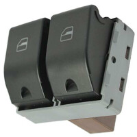 Power Window Switch 4-pin black METZGER for SEAT IBIZA...