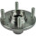 Wheel Hub front axle right 25 teeth METZGER for e.g. HYUNDAI ACCENT