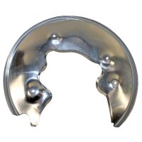 Spritzblech Bremsscheibe Hinterachse links Aluminium...