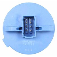 Widerstand Innenraumgebläse 6-polig 12 V METZGER...