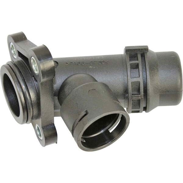 Coolant Flange gearbox side with Seal METZGER for e.g. VW GOLF