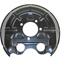 Spray Plate Brake Disc rear left sheet steel METZGER for...