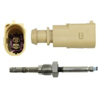 Sensor exhaust gas temperature after soot particle filter...
