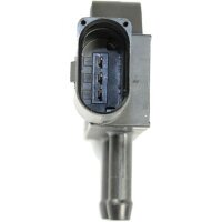 Sensor exhaust pressure after soot particle filter...