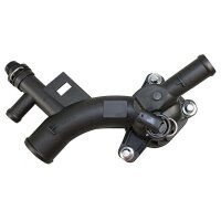 Coolant Flange with Seal Plastic METZGER for e.g. OPEL ASTRA