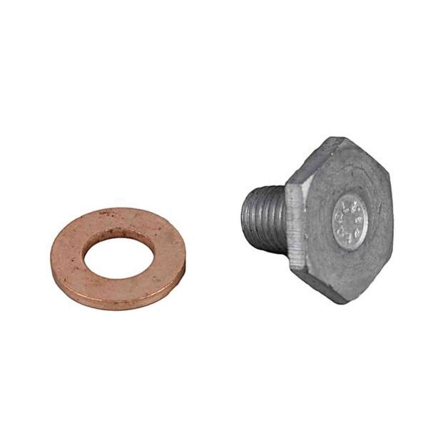 Screw Plug Oil Sump M10x1,25 17mm steel METZGER for e.g. CITROËN BERLINGO