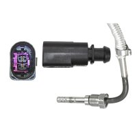 Exhaust gas temperature sensor 485mm METZGER for AUDI A6 C7