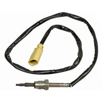 Exhaust gas temperature sensor after soot particle filter...