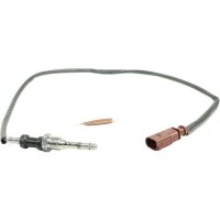 Exhaust gas temperature sensor 490mm METZGER for VW...