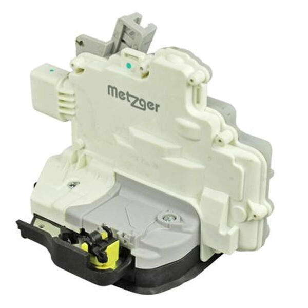 Door Lock rear left with child safety lock operated METZGER for AUDI A6