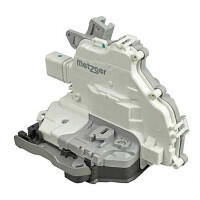Rear left Door Lock with double locking METZGER for AUDI...
