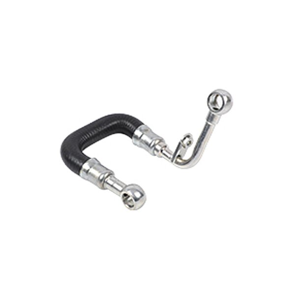 Kühlerschlauch von Anschlussstutzen nach Turbolader METZGER für u.a. AUDI A4