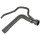 Radiator Hose top left from radiator to water pipe METZGER for e.g. AUDI A4