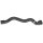 Radiator Hose from manifold to radiator METZGER for e.g. VW BORA