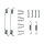 Accessory Set Brake Shoes METZGER IAM-Expertise suitable for e.g. OPEL COMBO