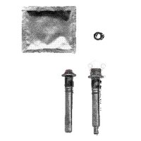 Führungshülsensatz Bremssattel METZGER für...