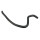 Radiator Hose from expansion tank to radiator METZGER for e.g. OPEL ASTRA