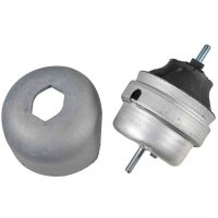 Engine mount front both sides METZGER for AUDI A6 C5