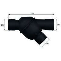 Thermostat coolant opening temperature 71 °C MAHLE...