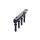 Zündspule SAE, ohne Zündkerzenstecker 6 Kontakte NGK für OPEL OMEGA B
