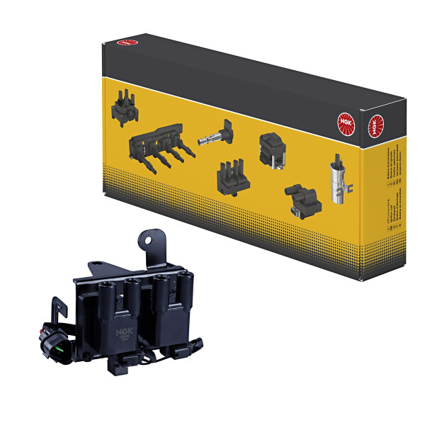 Ignition coil connection version DIN 4 inputs outputs NGK for HYUNDAI ATOS